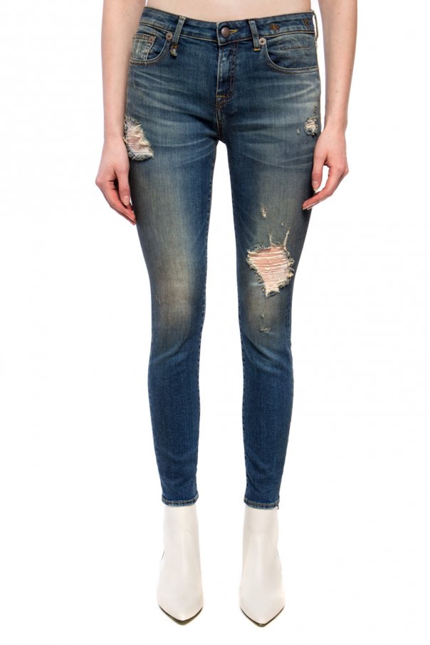 Blue Distressed jeans R13 Vitkac GB